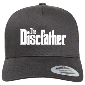 Keps: The Discfather – Flexfit Retro Trucker (välj färg)