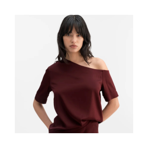 Ahlvar Gallery Chima Blouse Burgundy