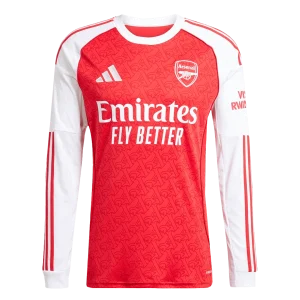 Arsenal Tröja 2025/26 Hemma Långärmad Röd
