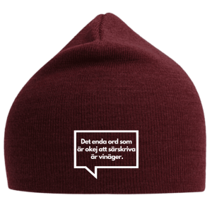 Mössa/beanie: Vinäger (två modeller/tre färger)