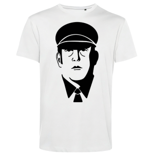 T-shirt (unisex): Biffen – extra stort motiv (välj motivfärg)