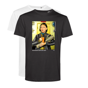 T-shirt: Slim Shady som Log Lady