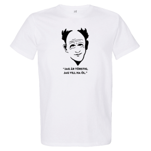 T-shirt (unisex): Harry – Törstig (välj motiv och färg på t-shirt)