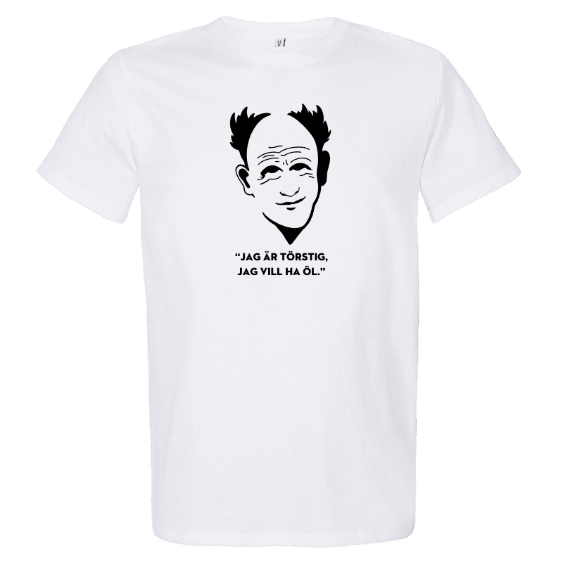 T-shirt (unisex): Harry – Törstig (välj motiv och färg på t-shirt)
