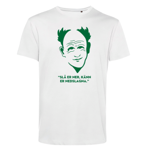 T-shirt (unisex): Harry – Känn er nedslagna (välj motiv och färg på t-shirt)
