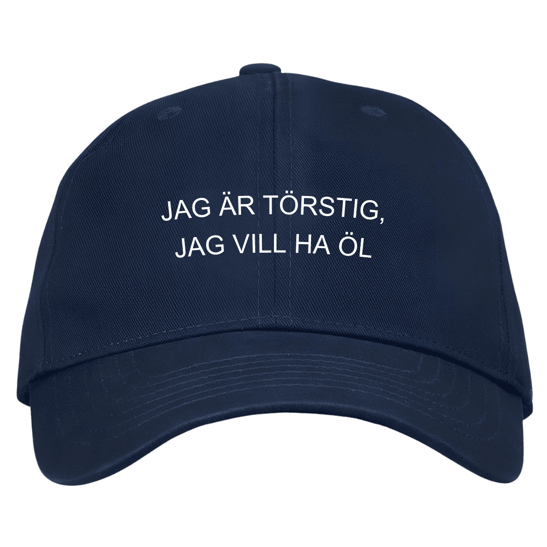 Keps: Jönssonligan – Jag vill ha öl (välj färg)