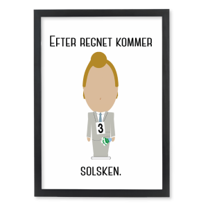 Inramad print (A4): Killinggänget – Efter regnet