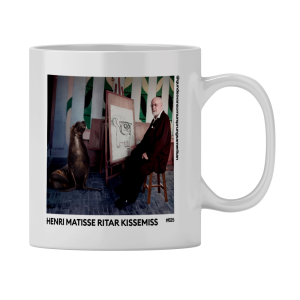 Mugg: Henri Matisse ritar kissemiss