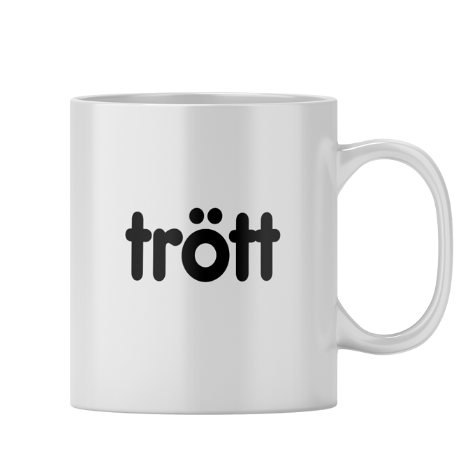 Mugg: Ord – trött - Bild 2