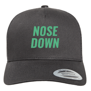 Keps: Nose Down – Flexfit Retro Trucker (välj färg)