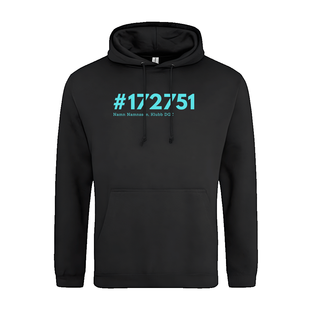 Hoodie: Ditt PDGA-nummer (anpassa motivet) - Bild 4