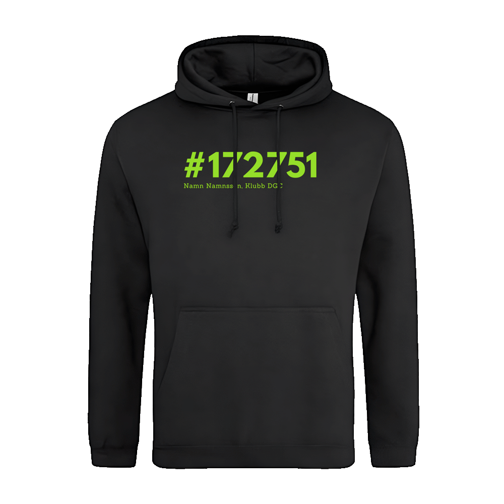 Hoodie: Ditt PDGA-nummer (anpassa motivet) - Bild 5
