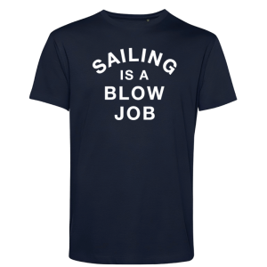 T-shirt: Sällskapsresan – Sailing Is a Blow Job (välj färg)
