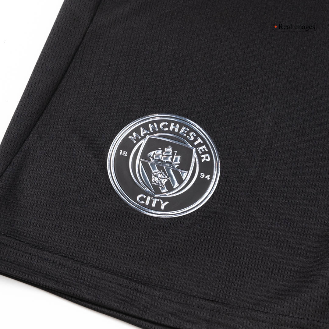Manchester City Tröja Bortaställ 2025/26 Svart - Bild 5