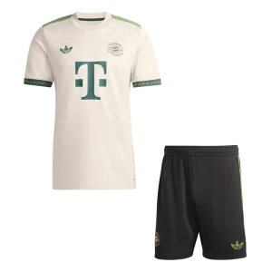 Bayern Munich Tröja ställ 2025/26 Beige