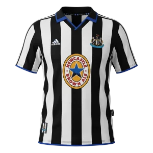 Newcastle United Hemmatröja 1999/00 Retro Tröja
 Svart & Vitt