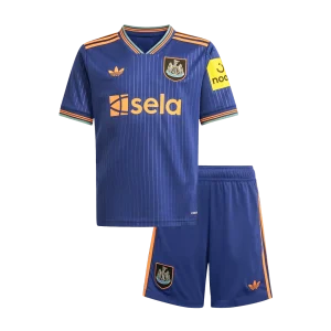Newcastle United Tröja 2025/26 Tredje Mörkblå Barn