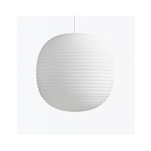 New Works Lantern Pendant Frosted White Opal Glass Ø40