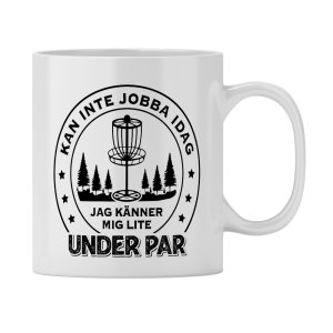 Mugg: Under par